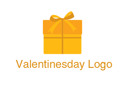 present box with bow on top icon