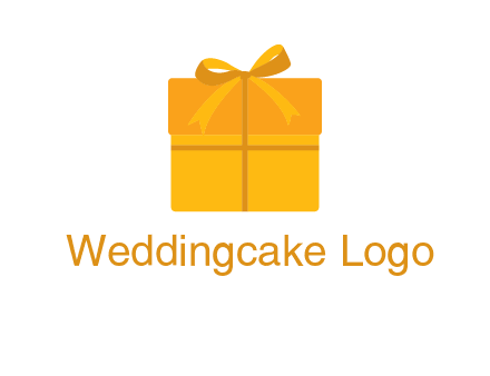 present box with bow on top icon