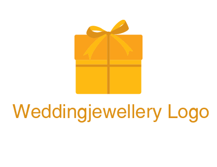 present box with bow on top icon