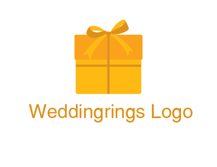 present box with bow on top icon