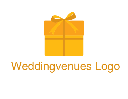 present box with bow on top icon