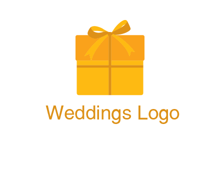 present box with bow on top icon