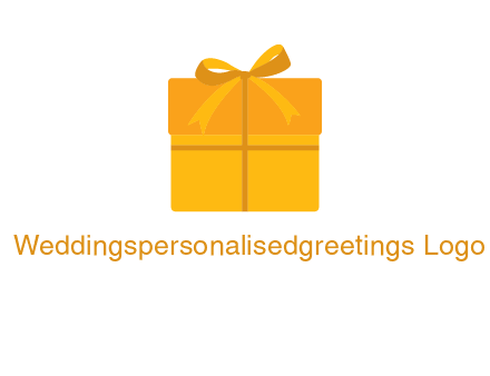 present box with bow on top icon