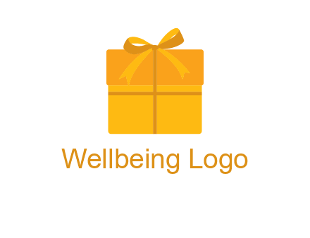 present box with bow on top icon