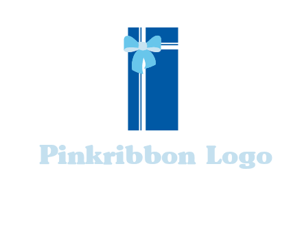 vertical gift box with ribbon icon