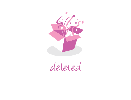 confetti gift box icon