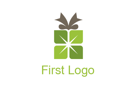 leaves gift logo