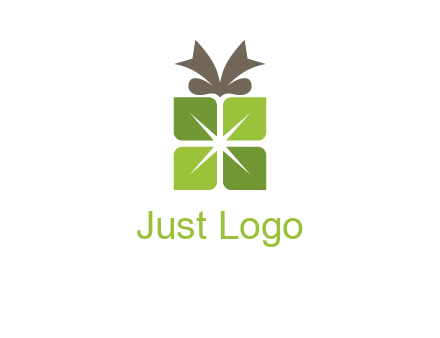 leaves gift logo