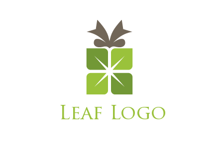 leaves gift logo