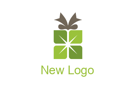 leaves gift logo