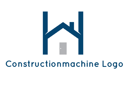 letter h house logo