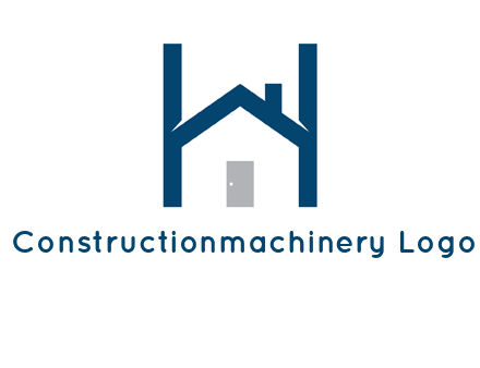 letter h house logo
