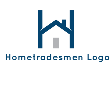 letter h house logo
