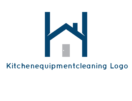 letter h house logo