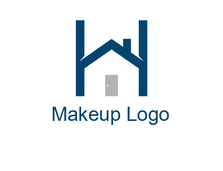 letter h house logo