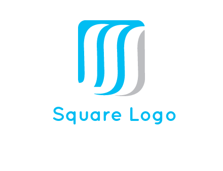 letter M waves logo