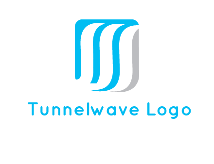 letter M waves logo