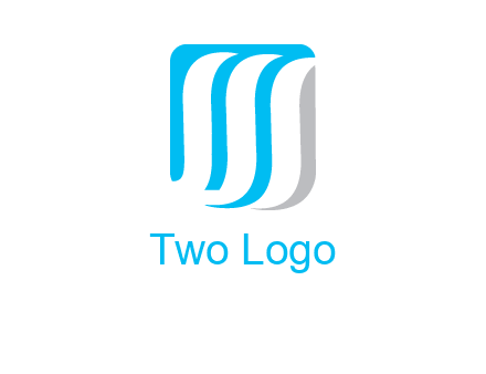 letter M waves logo