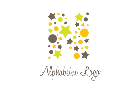 party letter N logo