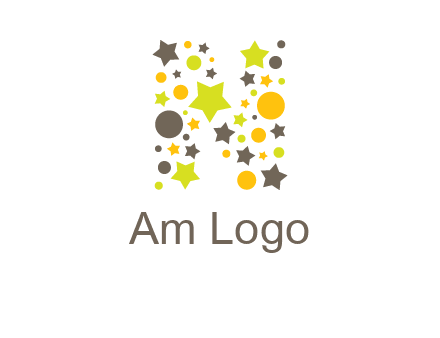 party letter N logo