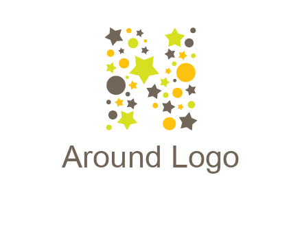 party letter N logo