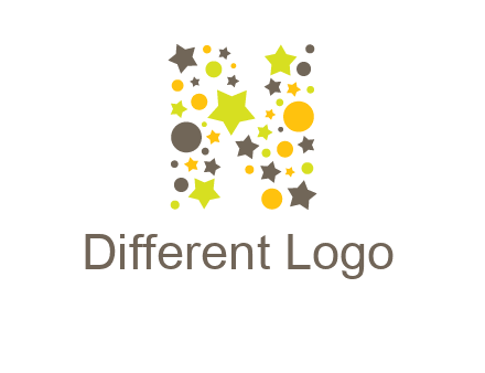 party letter N logo