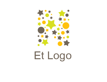 party letter N logo