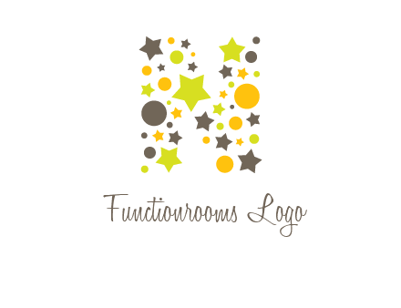 party letter N logo