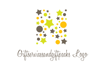 party letter N logo