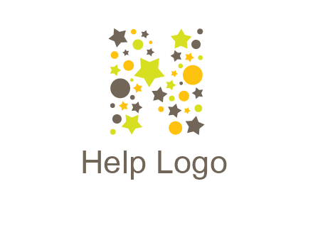 party letter N logo
