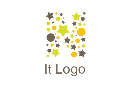 party letter N logo