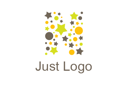 party letter N logo
