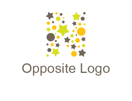 party letter N logo