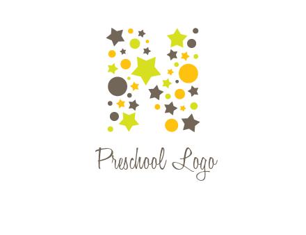 party letter N logo