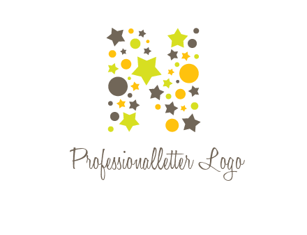 party letter N logo