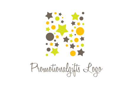 party letter N logo