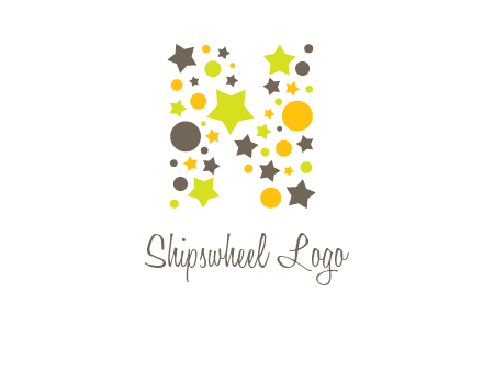 party letter N logo