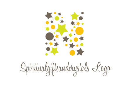 party letter N logo