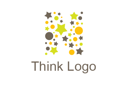 party letter N logo