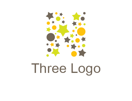 party letter N logo