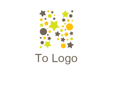 party letter N logo