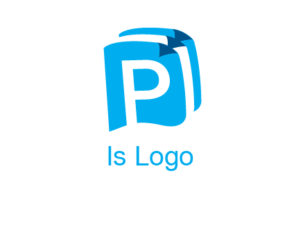letter p on pages logo