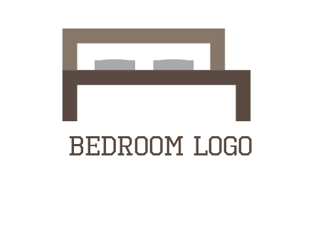 bed in Letter R logo