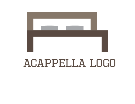 bed in Letter R logo