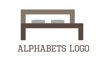 bed in Letter R logo