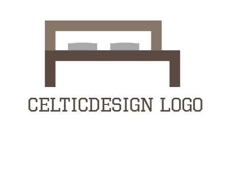 bed in Letter R logo