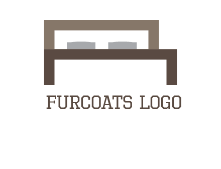 bed in Letter R logo