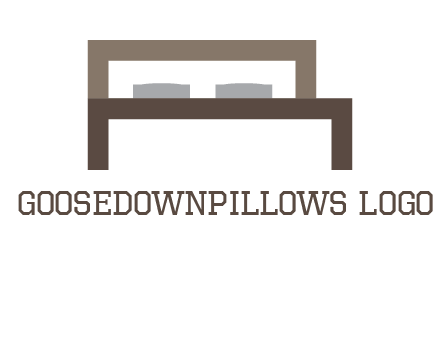 bed in Letter R logo