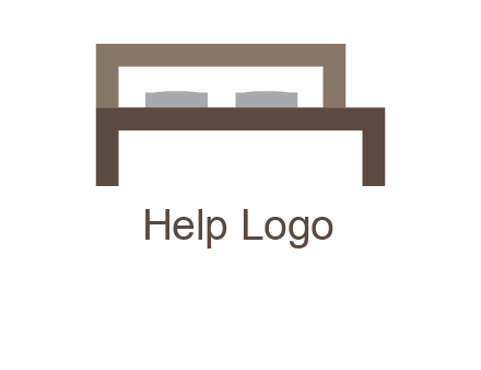 bed in Letter R logo