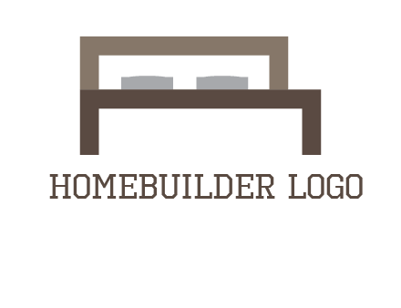 bed in Letter R logo